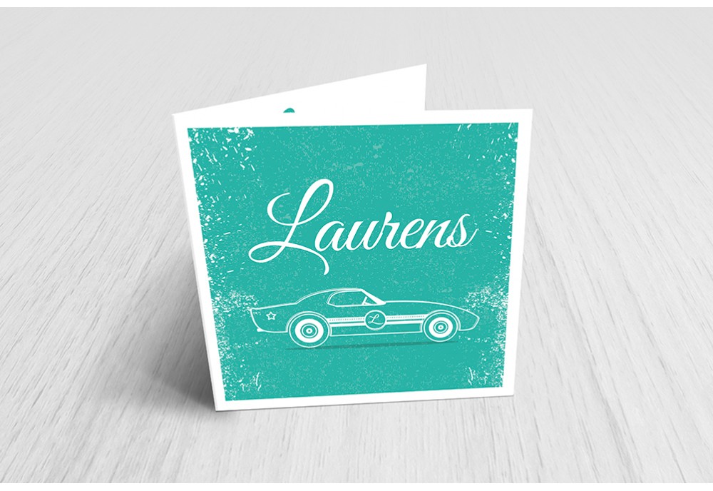 Stoere racewagen Stoere racewagen